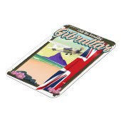 Magnet Flexible Beautiful Gibraltar Travel poster (Côté Gauche)
