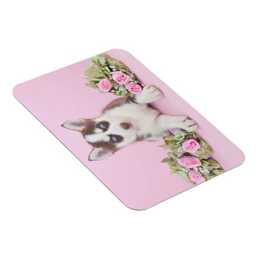 Magnet Flexible Beautiful Husky (Côté Droit)