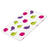 Magnet Flexible Beaux oiseaux colorés (Côté Gauche)