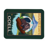 Magnet Flexible Beaver & Mt. Hood - Odell, Oregon (Horizontal)