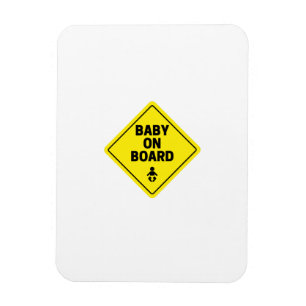 Magnet Flexible Bébé à bord