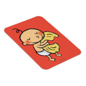 Magnet Flexible Bébé Accrocher Soft Yellow Blanket (Côté Droit)