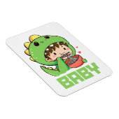 Magnet Flexible bébé godzilla (Côté Droit)