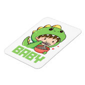 Magnet Flexible bébé godzilla (Côté Gauche)
