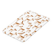 Magnet Flexible Bébé mignon cerf et famille (Côté Gauche)