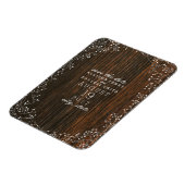 Magnet Flexible Bébé Respiration Barne Bois Enregistrer la date (Côté Gauche)