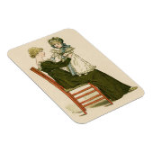 Magnet Flexible Bébé victorien Mère Greenaway (Côté Droit)