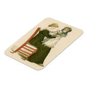 Magnet Flexible Bébé victorien Mère Greenaway (Côté Gauche)
