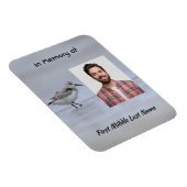 Magnet Flexible Bécasseau de rivage oiseau mémorial (Côté Droit)