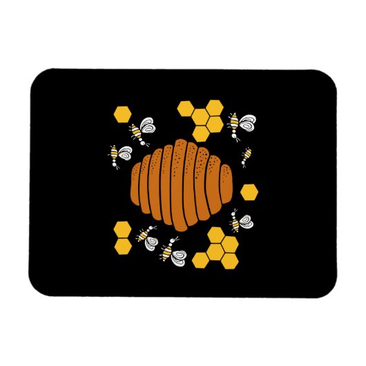 Magnet Flexible Bee Honeycomb (Horizontal)