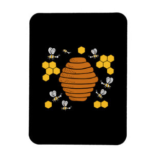 Magnet Flexible Bee Honeycomb