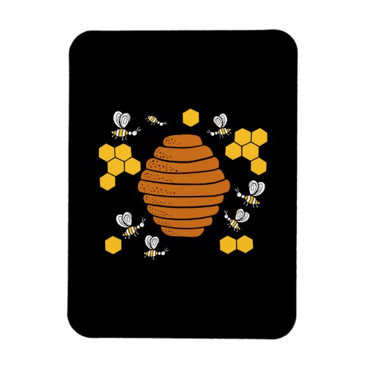 Magnet Flexible Bee Honeycomb (Vertical)