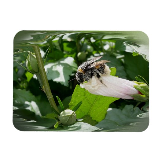 Magnet Flexible Bee in summer (Horizontal)