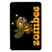 Magnet Flexible Bee Zombie mignonne (Vertical)
