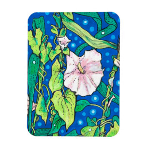 Magnet Flexible Beendweed Reed Fleurs sauvages d'été peinture flor