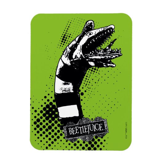 Magnet Flexible Beetlejuice | Sandworm Illustration (Vertical)