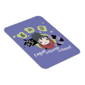Magnet Flexible Beetlejus | Chibi Lydia "Étrange et inhabituel" (Côté Droit)