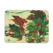 Magnet Flexible Begonia Maculata Plante de jardin d'intérieur Pein (Horizontal)