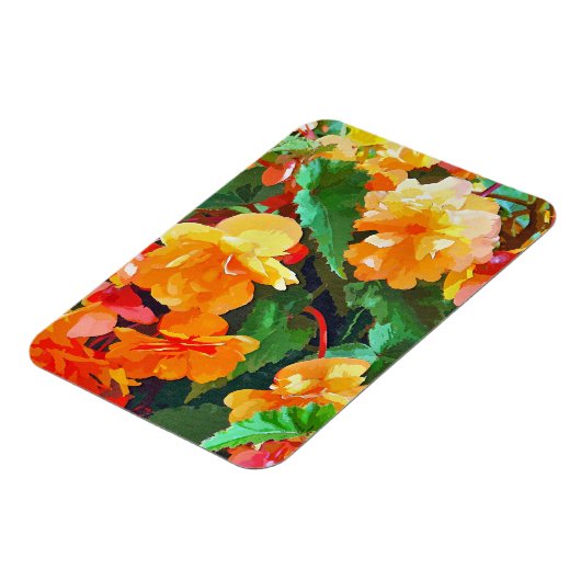 MAGNET FLEXIBLE BEGONIAS (Côté Gauche)