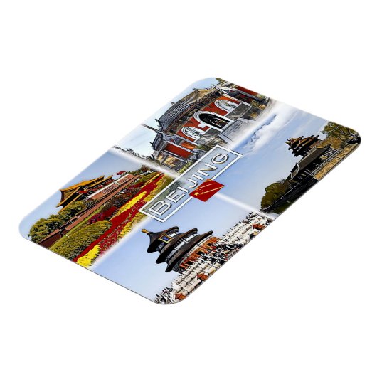 Magnet Flexible Beijin - Chine - Mosaïque - (Côté Gauche)