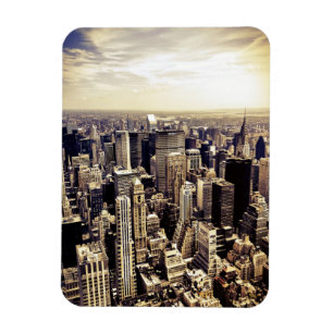 Magnet Flexible Bel horizon de gratte-ciel de New York City