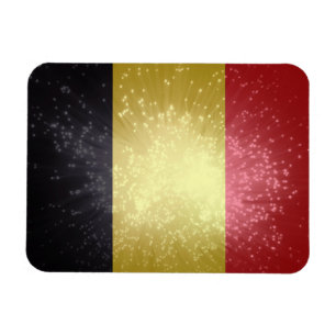 Magnet Flexible België ; Drapeau de la Belgique
