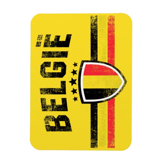 Magnet Flexible Belgique (Vertical)