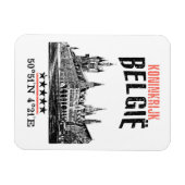Magnet Flexible Belgique (Horizontal)