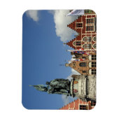 Magnet Flexible Belgique, Brugge (Brug ou Bruge). UNESCO (Vertical)