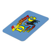 Magnet Flexible Belgique Malinois Agilité (Côté Gauche)