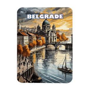 Magnet Flexible Belgrade, capitale des contrastes
