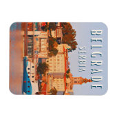 Magnet Flexible Belgrade, carrefour culturel des Balkans (Horizontal)