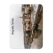 Magnet Flexible Belgrade Serbie Balkan Vue panoramique (Vertical)