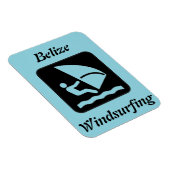 Magnet Flexible Bélize Windsurf (Atoll de Glover's Reef) (Côté Droit)