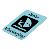 Magnet Flexible Bélize Windsurf (Atoll de Glover's Reef) (Côté Gauche)