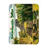 Magnet Flexible Belize Xunantunich stylisé (Vertical)
