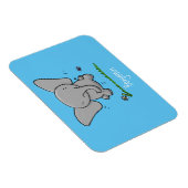 Magnet Flexible Belle adorable dessin d'éléphant bébé (Côté Droit)