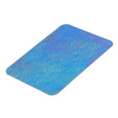 Magnet Flexible Belle apparence de papier marbré bleu (Côté Gauche)