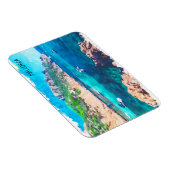 Magnet Flexible Belle Aquarelle de Majorque Espagne (Côté Droit)