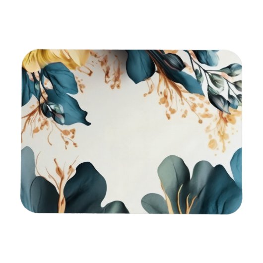 Magnet Flexible Belle aquarelle fleurie (Horizontal)