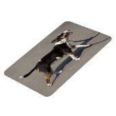 Magnet Flexible Belle Bullterrier Tricolore (Côté Gauche)
