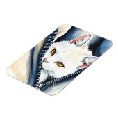 Magnet Flexible Belle collection de chats d'aquarelle moderne mign (Côté Gauche)