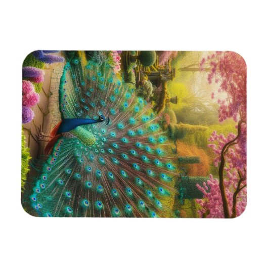 Magnet Flexible Belle Conception Peacock (Horizontal)