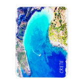 Magnet Flexible Belle Crète Grèce Panorama Vue (Vertical)