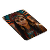 Magnet Flexible Belle femme aztèque (Côté Droit)