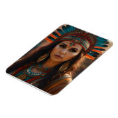Magnet Flexible Belle femme aztèque (Côté Gauche)