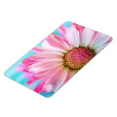 Magnet Flexible Belle Fleur rose Gros plan Photo (Côté Gauche)