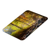 Magnet Flexible Belle Forêt d'automne avec rivière (Côté Gauche)