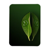 Magnet Flexible Belle gouttelette d'eau en forme de coeur sur la f (Vertical)