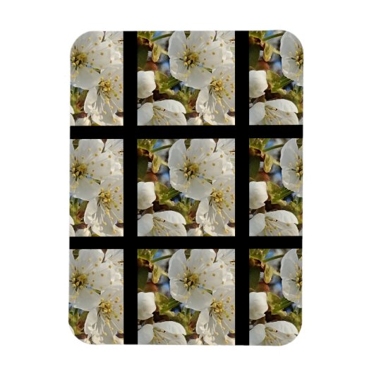 Magnet Flexible Belle Grille Springflower (Vertical)